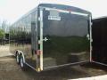 20ft Black Cargo Trailer with Rear Ramp