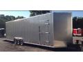 Pewter 34ft vnose 8.6 tall moving trailer heavy duty-loaded