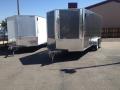16ft Charcoal V-Nose cargo trailer w/2-3500lb axles