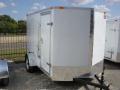 White V-nose 10ft Cargo Doors