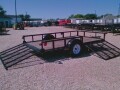 12ft ATV Utility Trailer with Side and Rear Gate
