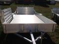14ft Aluminum Utility Trailer w/Bi-Fold Rear Gate