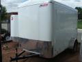 10FT ENCLOSED CARGO TRAILER WITH FLAT FRONT-SINGLE AXLE