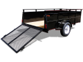 12ft Utility Trailer w/Solid Side Panels 
