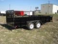 16ft Tandem Axle Utility Trailer w/Solid Steel Panel Sides