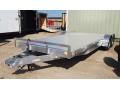 18ft All Aluminum car trailer alum deck & wheels