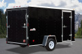 12ft Enclosed Cargo w/V-nose and Single Axle