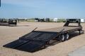 20+5FT FLATBED TRAILER WITH 5' DOVETAIL