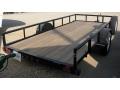 12ft Single Axle Utility Trailer-Front and Side Rails
