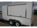 14ft White Concession Trailer With A/C 