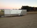 24ft, 4 Place Snowmobile Trailer 