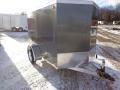 Charcoal 8ft Cargo Enclosed Trailer  