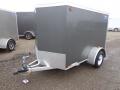 Charcoal 8ft Cargo Enclosed Trailers 