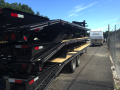 25 ft Flatbed Trailer with 5 Foot Dovetail 