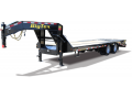 25FT +5 FOOT DOVETAIL GN FLATBED TRAILER