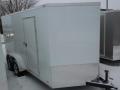 14ft T/A White  Enclosed Cargo 