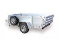 8FT UTILITY TRAILER W/SPARE MOUNTING BRACKET