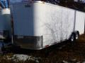 24FT CARGO TRAILER WITH RAMP-WHITE