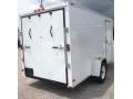 WHITE 10FT Cargo Trailer With Ramp