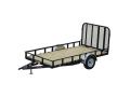 10FT SINGLE AXLE UTILITY WITH GATE 