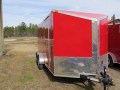 Red 16FT V-nose Cargo Trailer