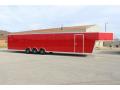 46FT Red Slanted Nose All Aluminum Gooseneck