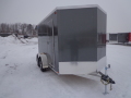 14ft Enclosed Cargo Trailers For Sale  - Charcoal - Finished Interior