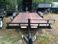 20FT FLATBED TRAILER WITH WOOD DECKING