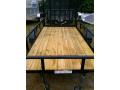 10ft Utility Black with Wood Decking