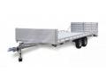 20ft All Aluminum Utility Trailer-Deckover-Side Rails