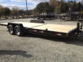 bumper pull 22ft tilt equipment trailer 