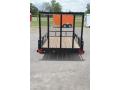 10ft Utility Trailer with Ramp and Steel Frame