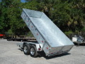 14 ft Silver Low Profile Extra Wide Dump  
