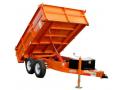 Orange 10ft Single ram Dump Truck