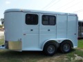 2 HORSE WHITE WITH ROUNDED FRONT