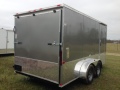 14ft Motorcycle Trailer - V-nose - 6'6 Interior Height