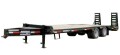 Pintle Hitch 20ft Flatbed Trailer w/5 Foot Dovetail