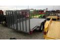 Gray 14FT Tandem Axle with Split Ramps