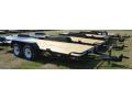 16ft Bumper Pull Equipment Trailer w/Stand Up Ramps