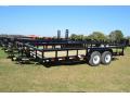 20ft Pipe Top TA Utility Trailer 