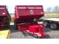 Red 12 ft Dump Trailer w/Ramps