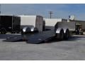 24ft Jobsite Trailer w/2-5,200 lb Drop Axles w/Electric Brakes