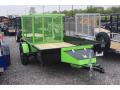 10ft Green Utility Trailer with Storage Box