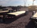 22FT flatbed trailer 2-7000lb axles-Tilt deck