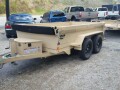 10ft Dump Trailer w/Tandem 3500lb Axles and Electric Brakes