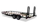 20ft Equipment  Trailer w/Spare Tire Mount