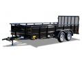 16ft Utility Trailer with Steel Sides 