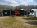 PRE-OWNED 8.5X40 TA 5TH WH CAR HAULER W/LIVING QUARTERS