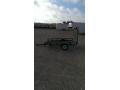 Black SA 8ft Mesh Deck ATV/Utility Trailer
