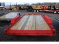 Red 16ft Utility Trailer w/ No Side Rails